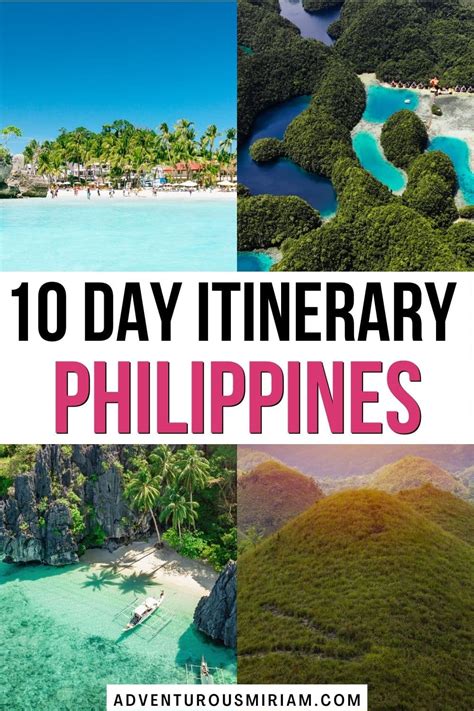 Best 10 Days Philippines Itinerary Guide: What to Do and Where to Go.